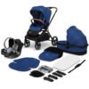 طاقم عربة متكامل MIKA 3IN1 من ليونيلو BLUE NAVY