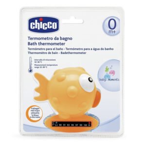 سمكة تشيكو لقياس حرارة بانيو الاستحمام (وردي) +0M