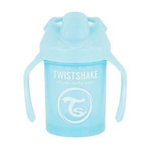 كوب MINI (تُوِيسْت شِيكْ) 230 مل BLUE +4M