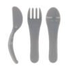 طاقم مائدة أكل (تُوِيسْت شِيكْ) -3ق- GREY +6M