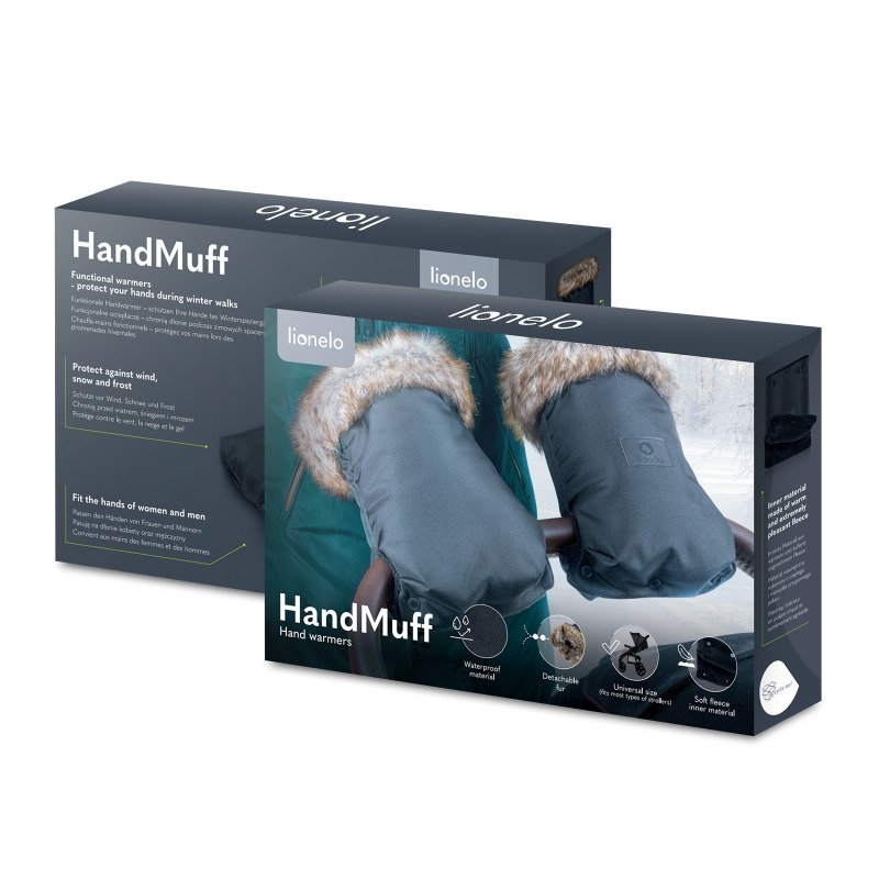 واقي يدين من المطر والبرد لقيادة العربات HANDMUFF من ليونيلو BLACK #حديث