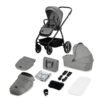 طاقم عربة ونوامة MERIL 2IN1 من ليونيلو GREY STONE #حديث