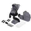 طاقم عربة ونوامة MIKA PLUS 2IN1 من ليونيلو GREY STONE #حديث