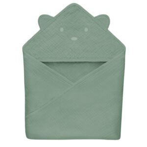 منشف حمام MUSLIN HOODED TOWEL من ليونيلو GREEN FOREST #حديث