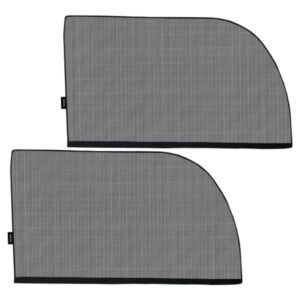 ستائر شمسية لنوافذ السيارة الخلفية SunBlocker من ليونيلو BLACK #حديث