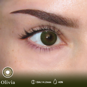 عدسات بلومارين اللاصقة – لون "أوليفيا" (Olivia)