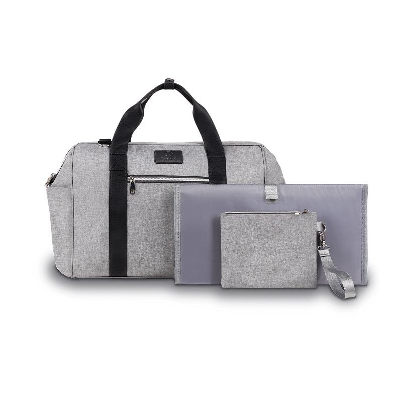 حقيبة الأم الفاخرة IDA من ليونيلو GREY CONCRETE